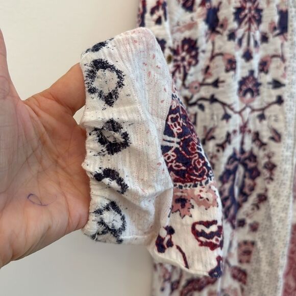 Lucky Brand Cotton Model soft, bohemian tap size medium - Picture 3 of 8